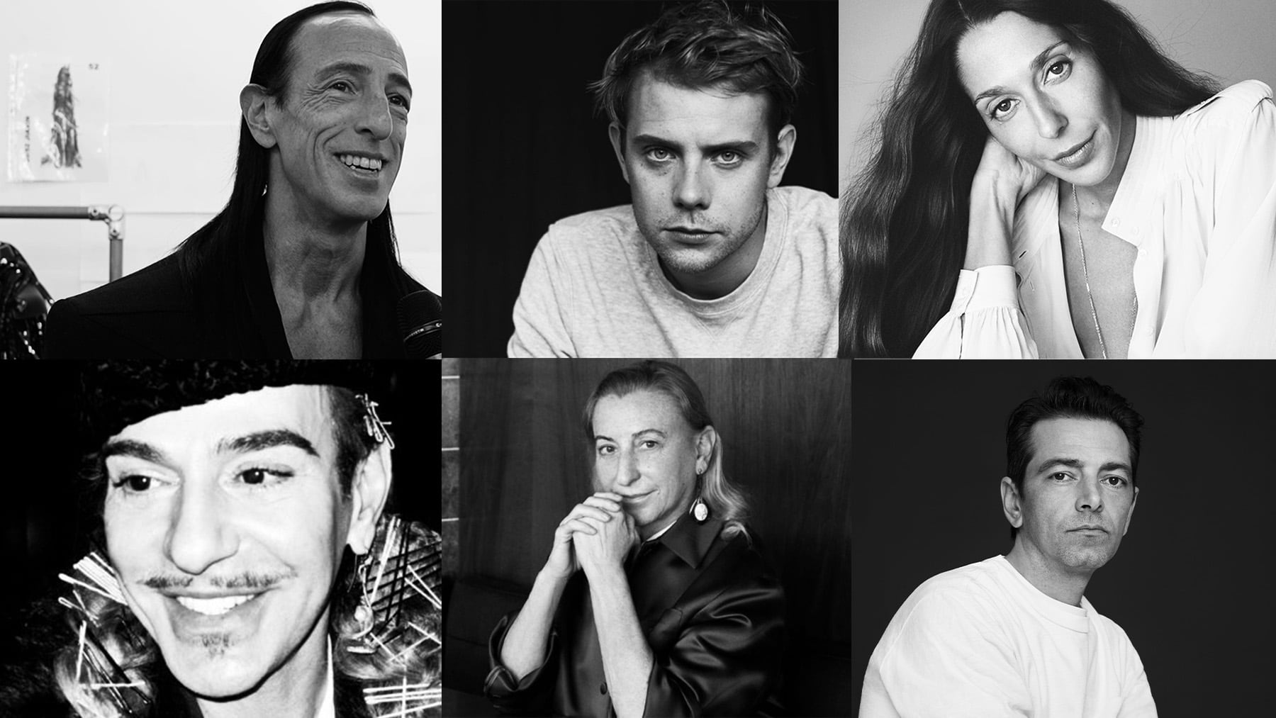 John Galliano, Miuccia Prada Among Nominees for BFC Designer of the Year Award