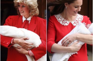 Princess Diana and Kate Middleton