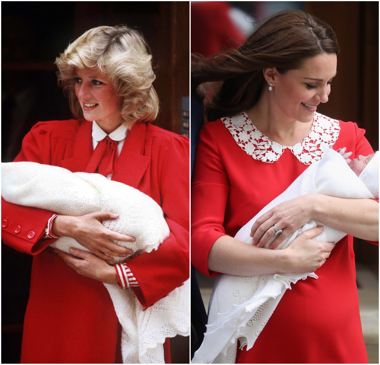 Princess Diana and Kate Middleton