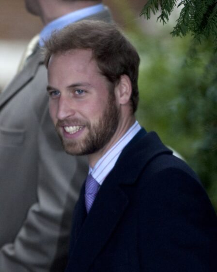 Image may contain Prince William Duke of Cambridge Blazer Clothing Coat Jacket Formal Wear Suit Face and Head