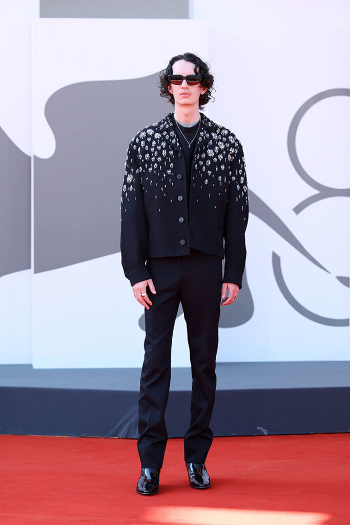 Kodi Smit-McPhee Wore Versace To The 'Disclaimer' & 'Maria' Venice Film Festival Premieres