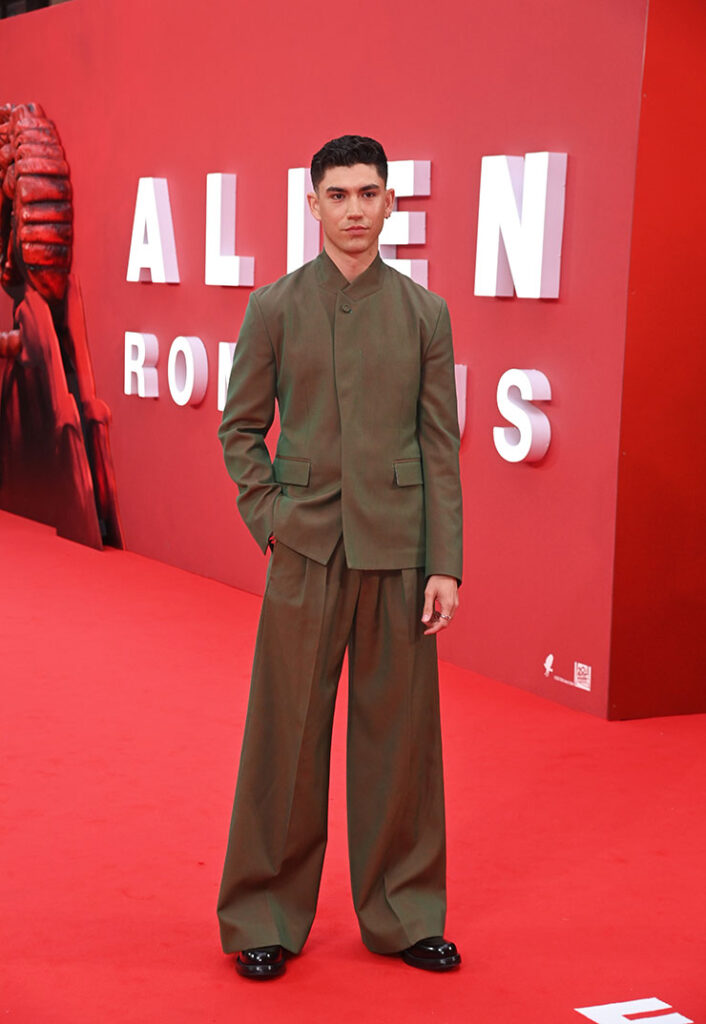 Archie Renaux attends the UK Gala Screening of "Alien: Romulus"