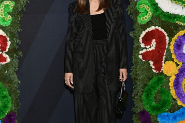 Monica Bellucci Wore Michael Kors Collection To The 'Beetlejuice Beetlejuice' Mexico City Photocall