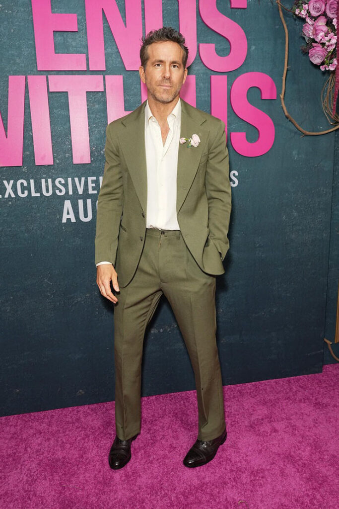 New York Premiere Of 'It Ends With Us': Menswear Edition