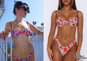 Niki DeMartino: Gingham Floral Bikini