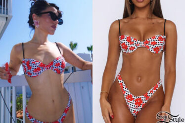 Niki DeMartino: Gingham Floral Bikini