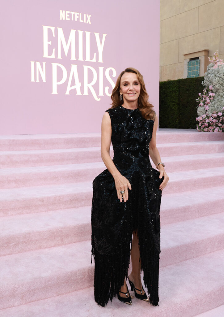 Philippine Leroy-Beaulieu attends the Emily In Paris Season 4 Part 1 LA Premiere