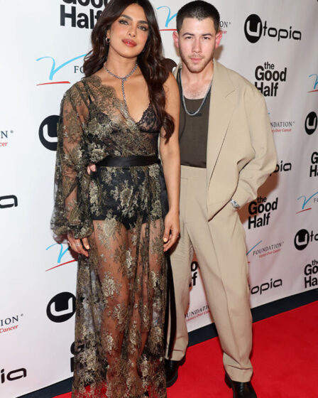 Priyanka Chopra Wore Dolce & Gabbana and Nick Jonas Wore Fear of God To 'The Good Half' LA Premiere