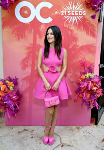 Rachel Bilson Wore Valentino To The Launch of The O.C. x 21Seeds Campaign