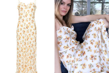 Rachel Bilson's DÔEN Calsi Floral-Print Midi Dress