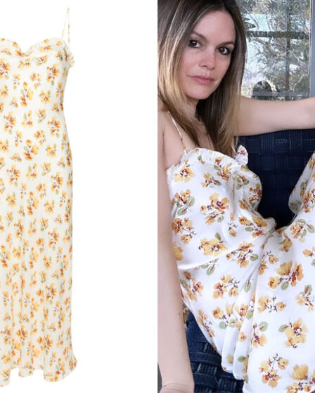 Rachel Bilson's DÔEN Calsi Floral-Print Midi Dress