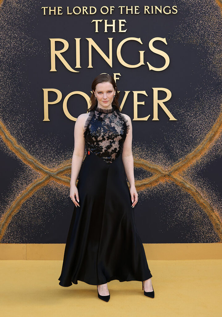 Morfydd Clark Wore Rodarte To 'The Lord Of The Rings: The Rings Of Power' Season Two World Premiere