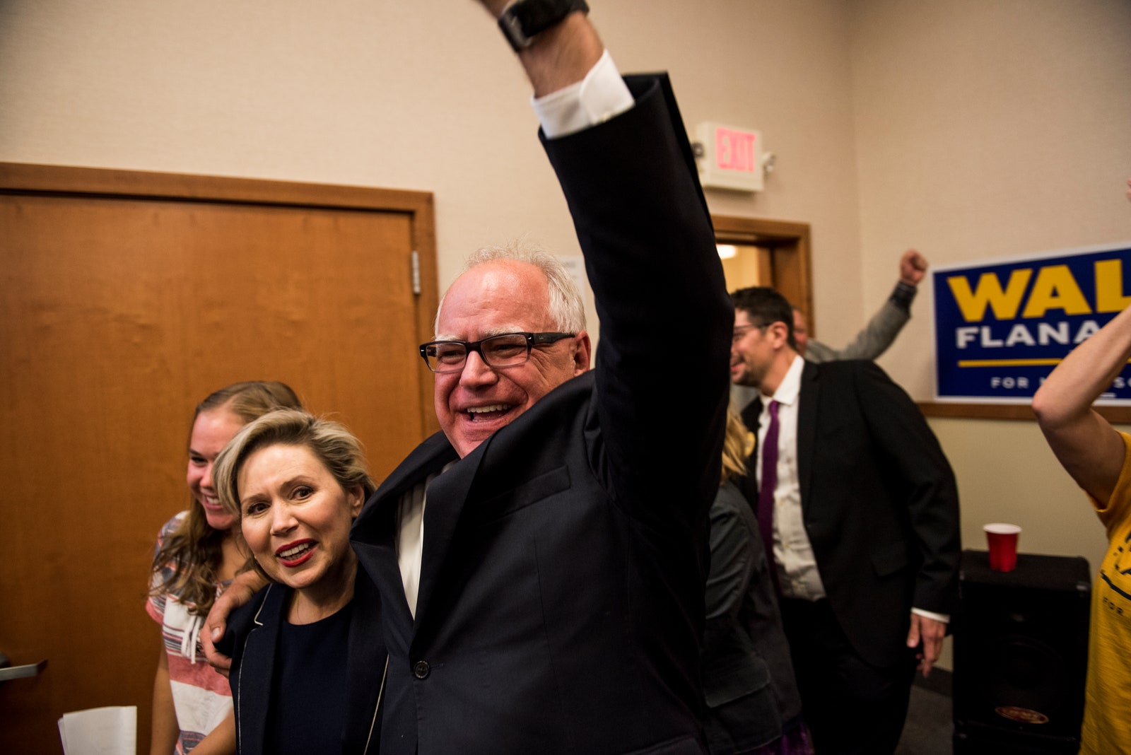 tim walz gwen walz