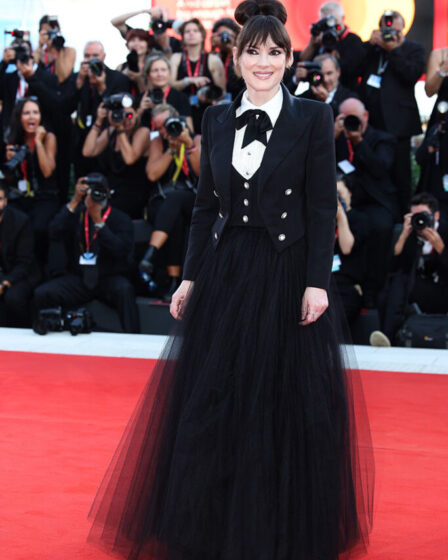 Winona Ryder Wore Chanel Haute Couture To The ‘Beetlejuice Beetlejuice’ Venice Film Festival Premiere