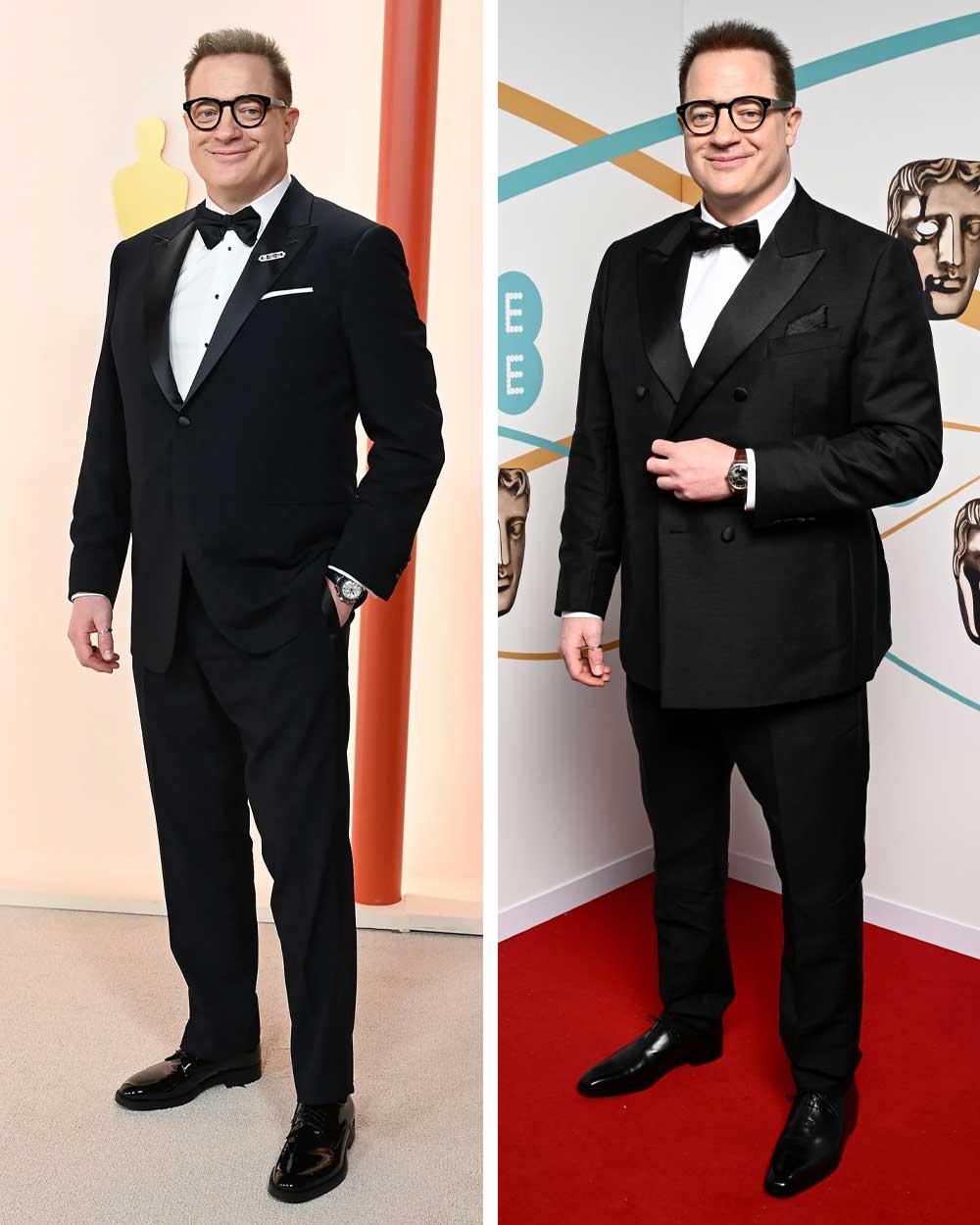 Brendan Fraser Wearing Berluti