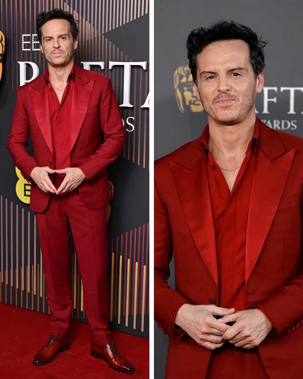 Andrew Scott Wearing Berluti