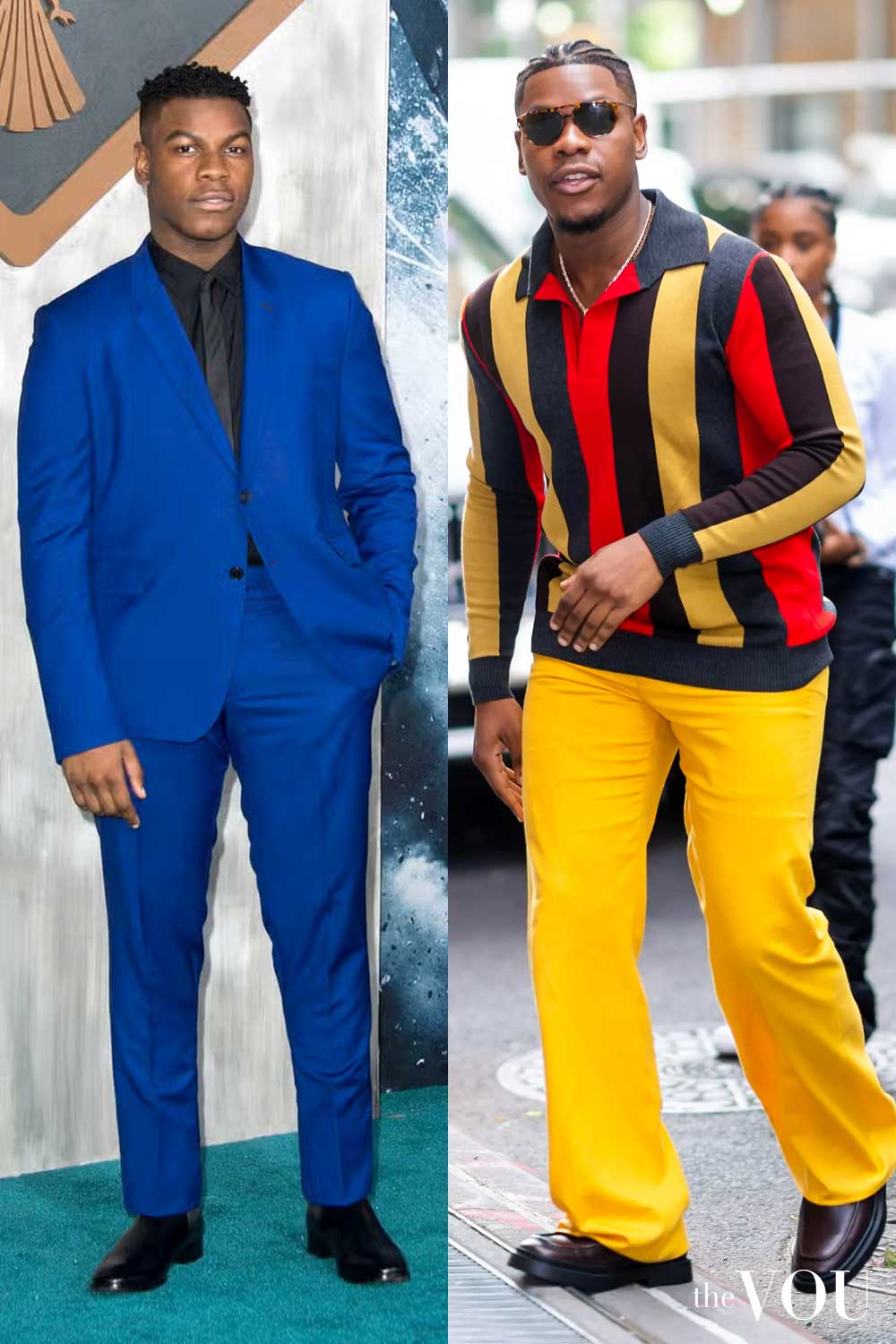 John Boyega Bright Spring Colour style