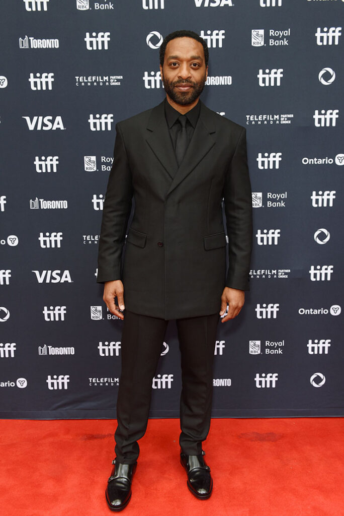 Chiwetel Ejiofor attends the premiere of "The Life of Chuck" during the 2024 Toronto International Film Festival