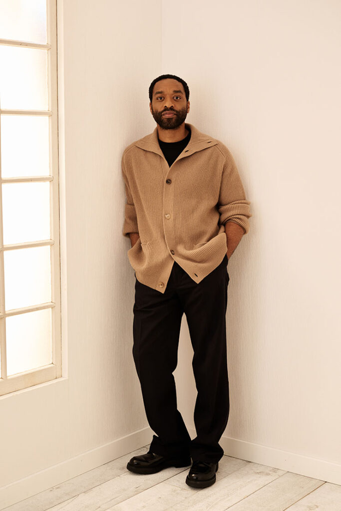 Chiwetel Ejiofor of 'The Life of Chuck' poses in the Getty Images Portrait Studio Presented by IMDb and IMDbPro during the Toronto International Film Festival