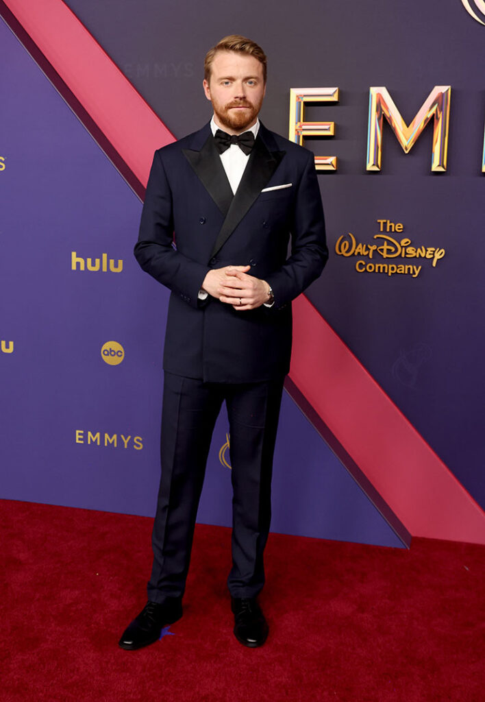 Jack Lowden in Louis Vuitton for the 2024 Emmy Awards