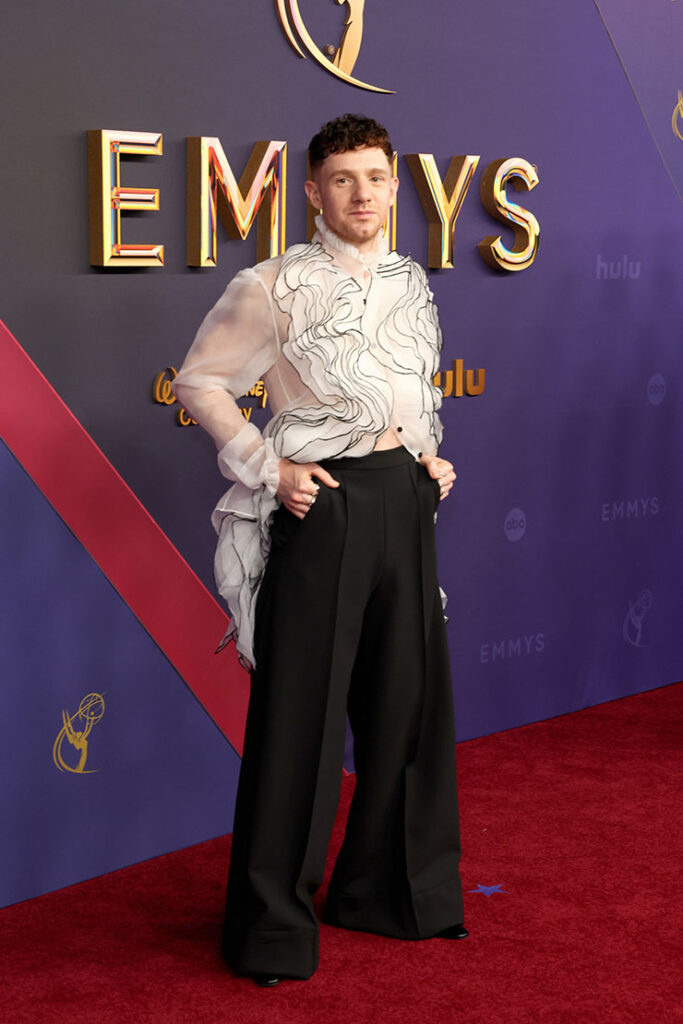 Chris Perfetti at the 2024 Emmy Awards