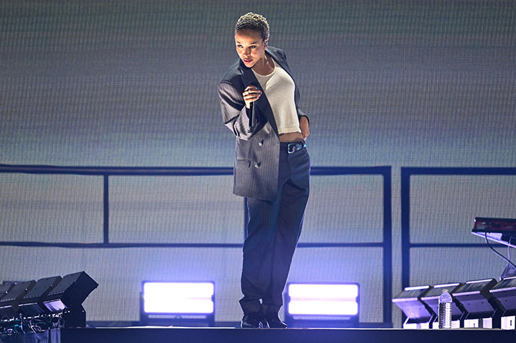 Doja Cat performs during the 2024 iHeartRadio Music Festival