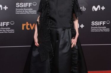 Tilda Swinton Wore Chanel Haute Couture To 'The Room Next Door' San Sebastian Film Festival Premiere