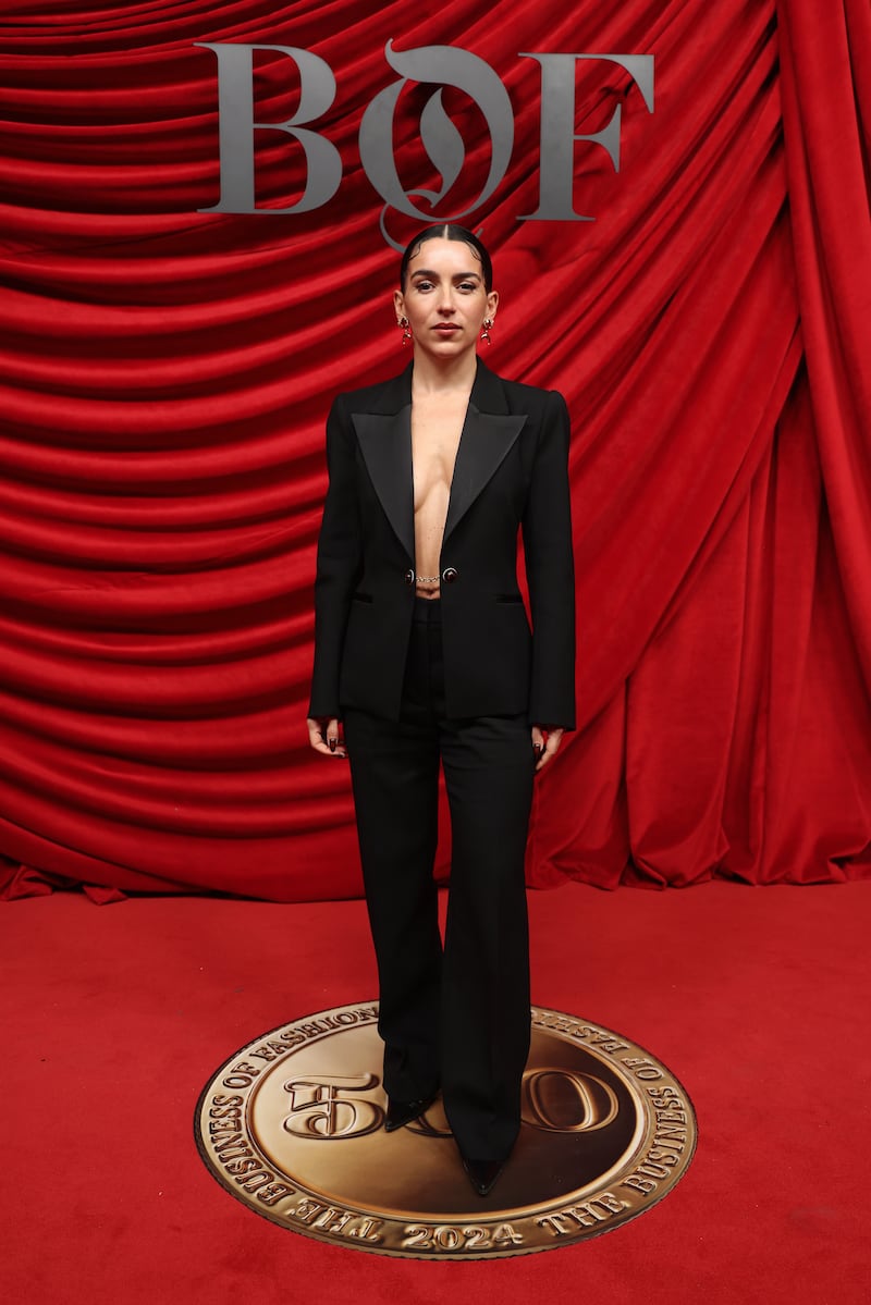 Marine Serre attends the Business of Fashion BoF 500 Class of 2024 during Paris Fashion Week at Shangri-La Hotel Paris on September 28, 2024 in Paris, France.