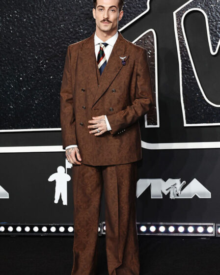 Damiano David of Måneskin at the 2024 MTV Video Music Awards