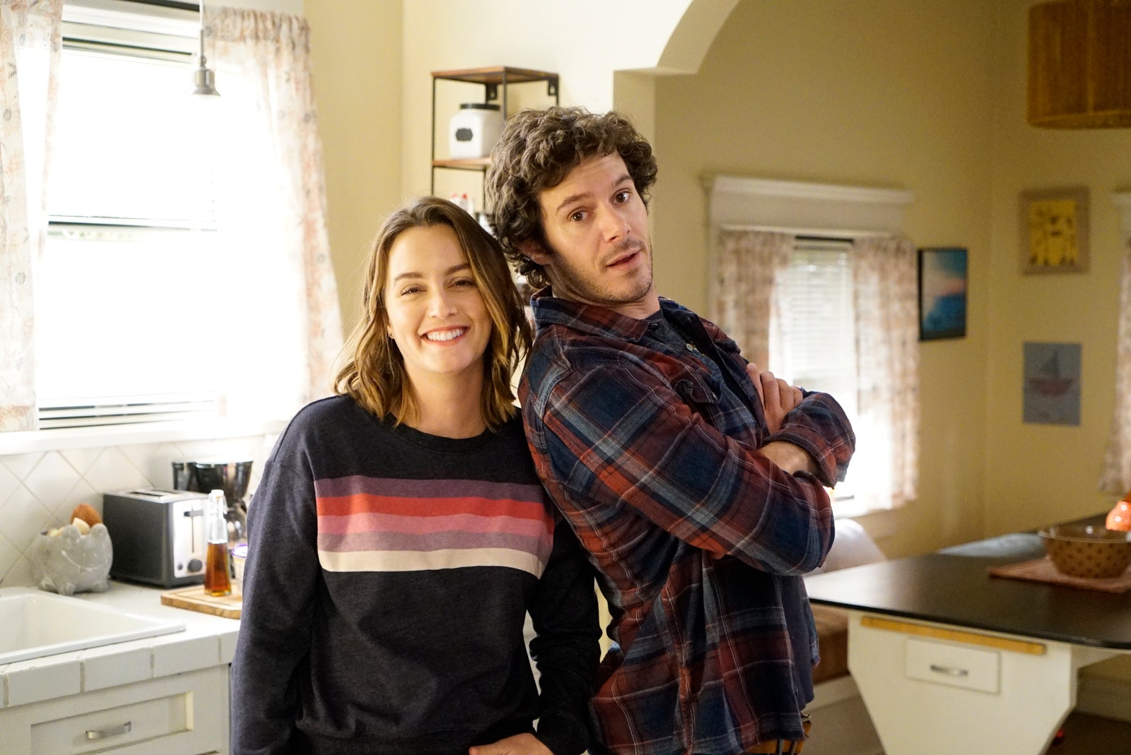 Adam Brody and Leighton Meester