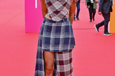 Malia Obama attending the opening ceremony of the 50th American Film Festival in Deauville, France.