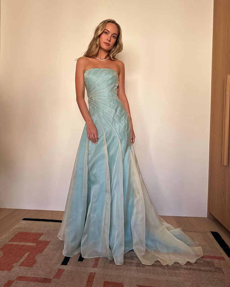 Brie Larson Wore Richard Tyler Couture To The 2024 Creative Arts Emmys