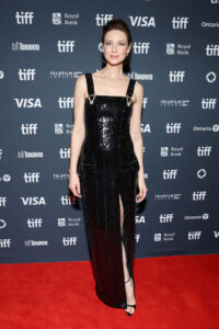 Caitriona Balfe Wore Balmain To 'The Cut' Toronto Film Festival Premiere