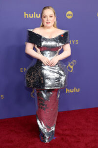 NICOLA COUGHLAN in Atelier Prabal Gurung for the 2024 Emmy Awards