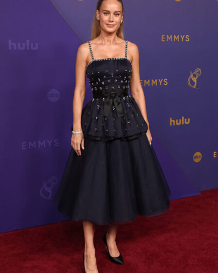 Brie Larson at the 2024 Emmy Awards