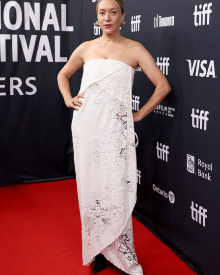 Chloe Sevigny Wore Balenciaga To The 'Bonjour Tristesse’ Toronto Film Festival Premiere