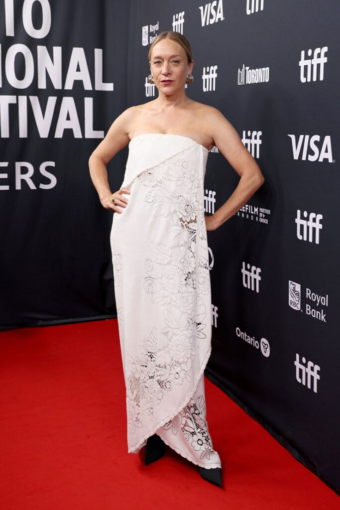 Chloe Sevigny Wore Balenciaga To The 'Bonjour Tristesse’ Toronto Film Festival Premiere