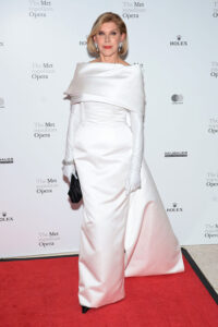 Christine Baranski Wore Oscar de la Renta To The Metropolitan Opera Opening Night Gala Premiere Of 'Grounded'