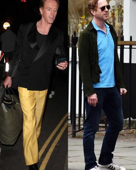 Damian Lewis Bright Spring Colour style