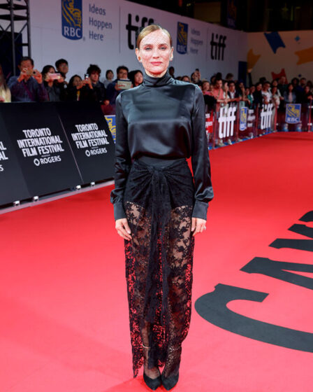 Diane Kruger Wore Dolce & Gabbana To 'The Shrouds' Toronto Film Festival Premiere