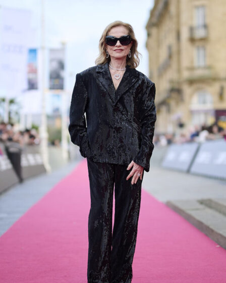 Isabelle Huppert Wore Balenciaga To The 'Yeohaengjaui Pilyo' San Sebastian Film Festival Premiere