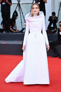 Isabelle Huppert Wore Balenciaga To The Venice Film Festival Closing Ceremony