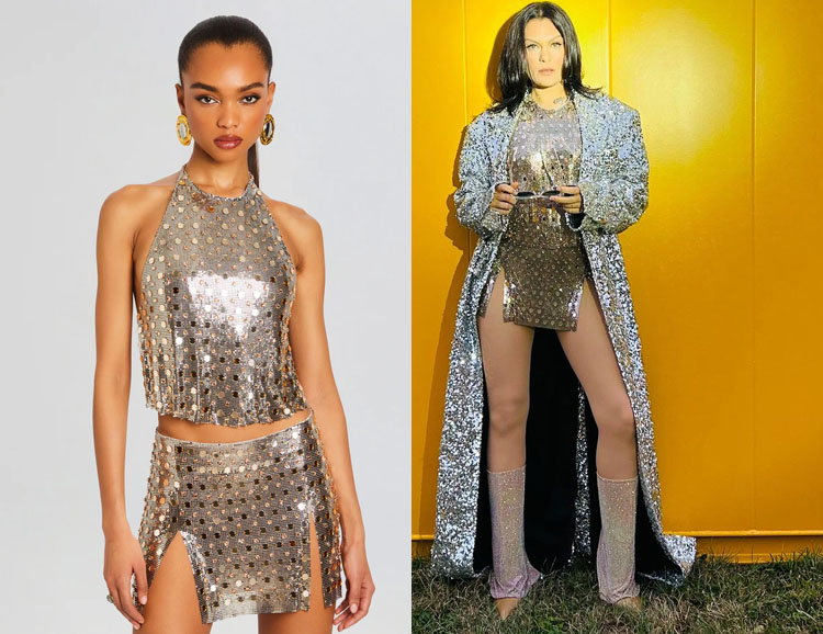 Jessie J's Retrofête Kylo Top & Tamar Skirt