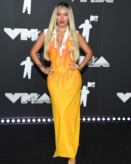 Karol G Wore Vintage Veronique Leroy To The 2024 MTV VMAs