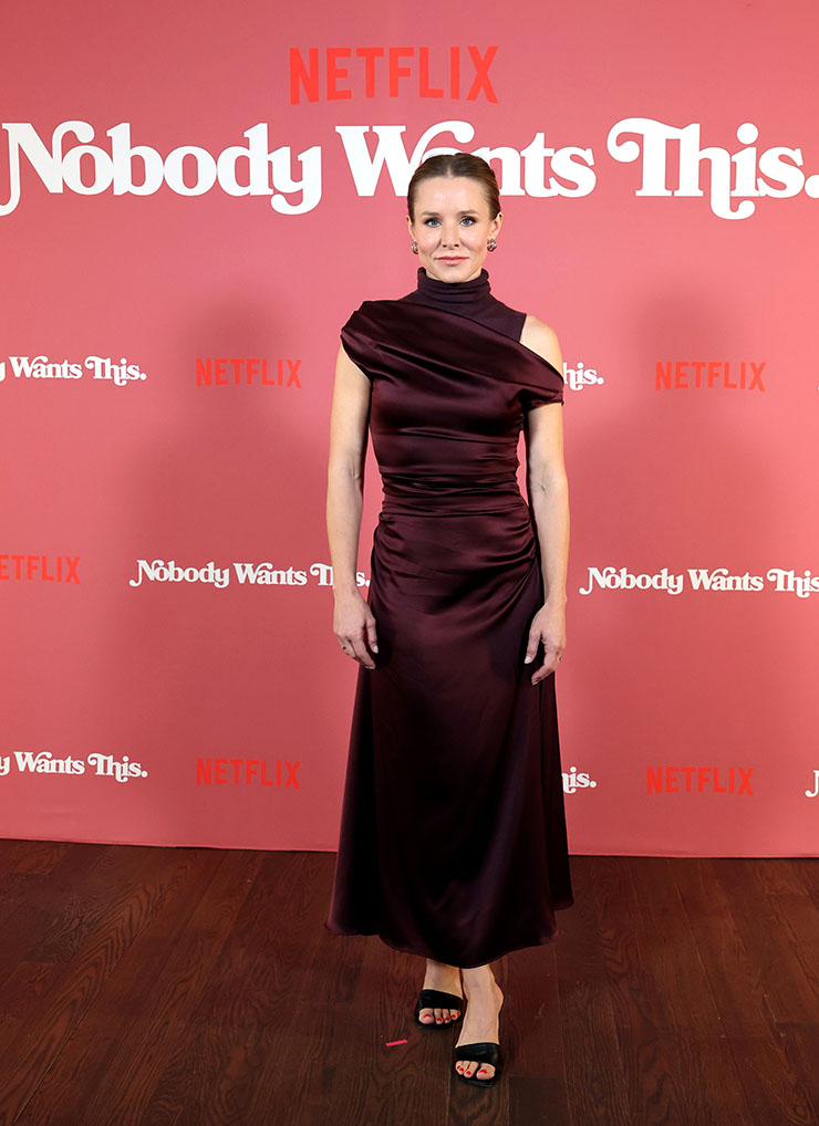 Kristen Bell seen at Netflix's "Nobody Wants This!" Photo Call