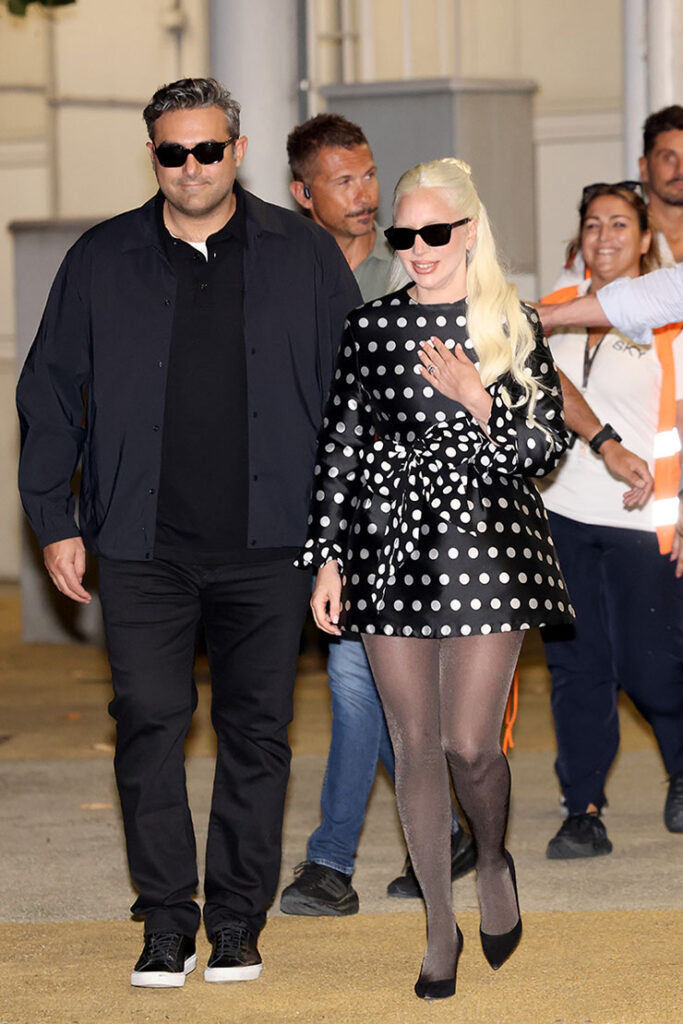 Lady Gaga Wore La Roxx For Her Arrival In Venice