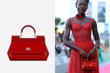 Lupita Nyong'o's Dolce & Gabbana Sicily Handbag