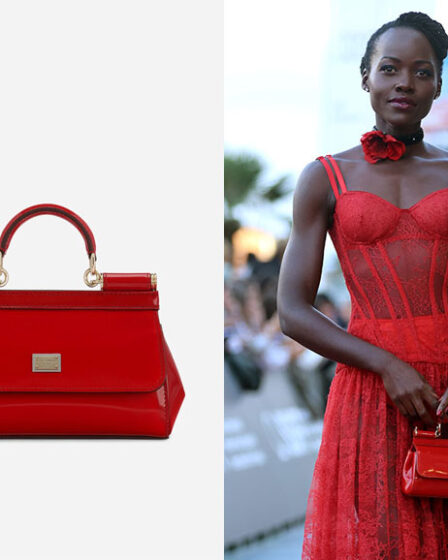 Lupita Nyong'o's Dolce & Gabbana Sicily Handbag