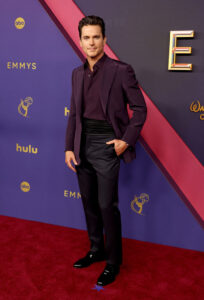 Matt Bomer & Andrew Scott Present The 'Mismatched Menswear Trend' At The 2024 Emmy Awards