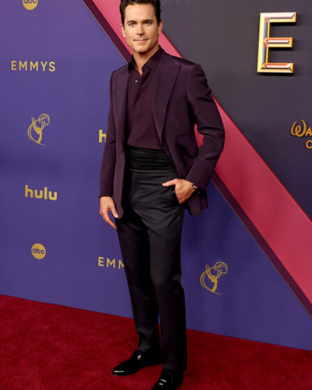 Matt Bomer & Andrew Scott Present The 'Mismatched Menswear Trend' At The 2024 Emmy Awards